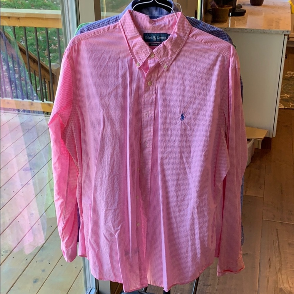 Ralph Lauren long sleeve button down lot of 3